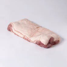 Halperns' Pork Belly Skn-On 15#Avg Halp