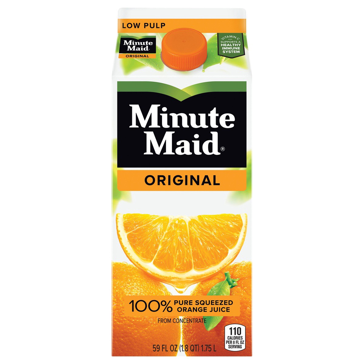 slide 1 of 5, Minute Maid Orange Juice, Fruit Juice Drink, 59 fl oz, 