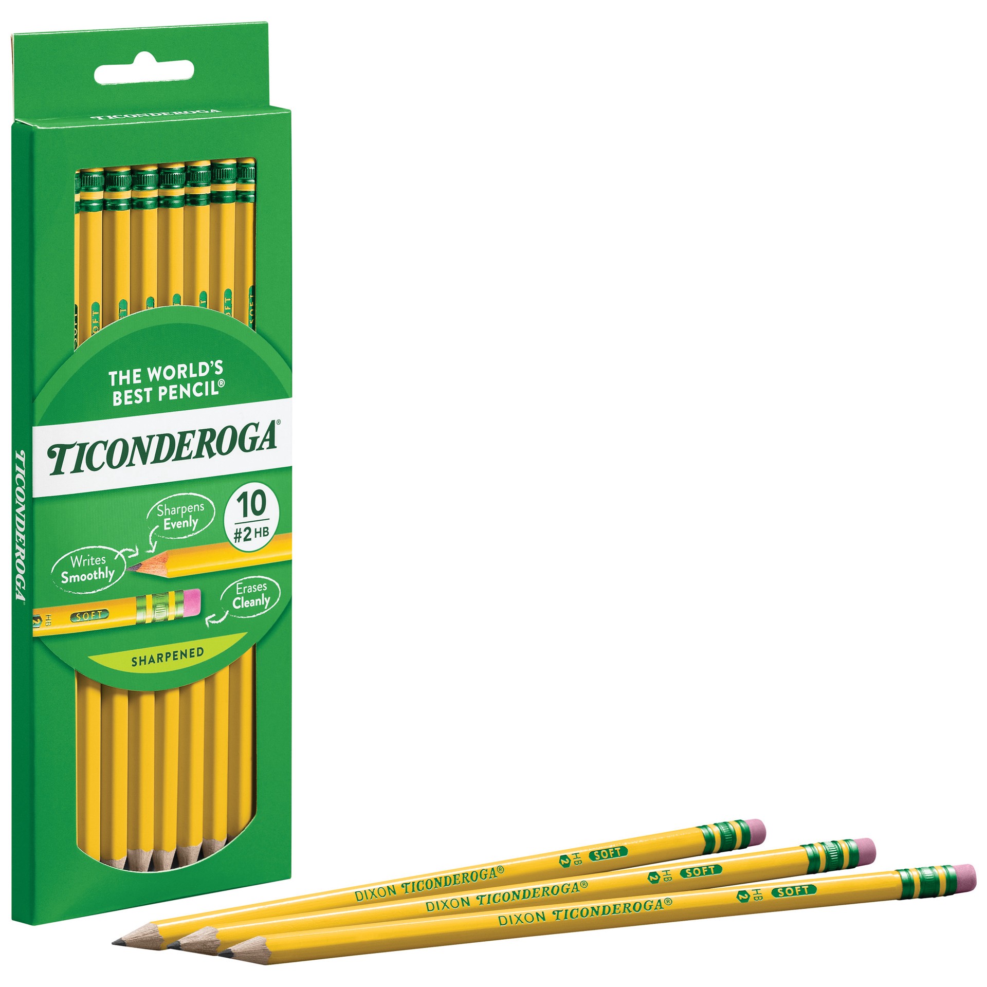 slide 5 of 5, Ticonderoga Pencils 10 ea, 10 ct