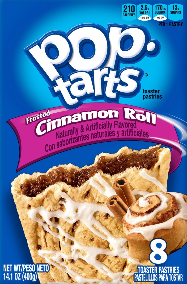 slide 7 of 10, Pop-Tarts Breakfast Toaster Pastries, 14.1 oz