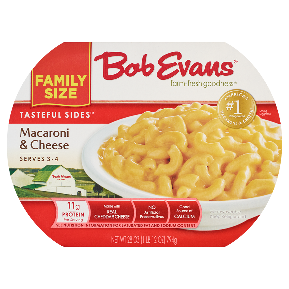 slide 1 of 5, Bob Evans Tasteful Slides Macaroni & Cheese, 28 oz