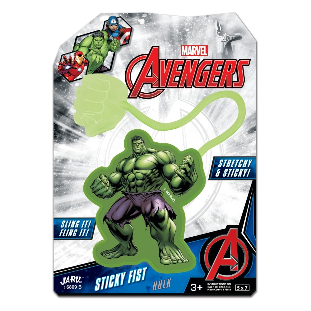 slide 1 of 1, Ja-Ru Jaru Hulk Sticky Hand, 1 ct