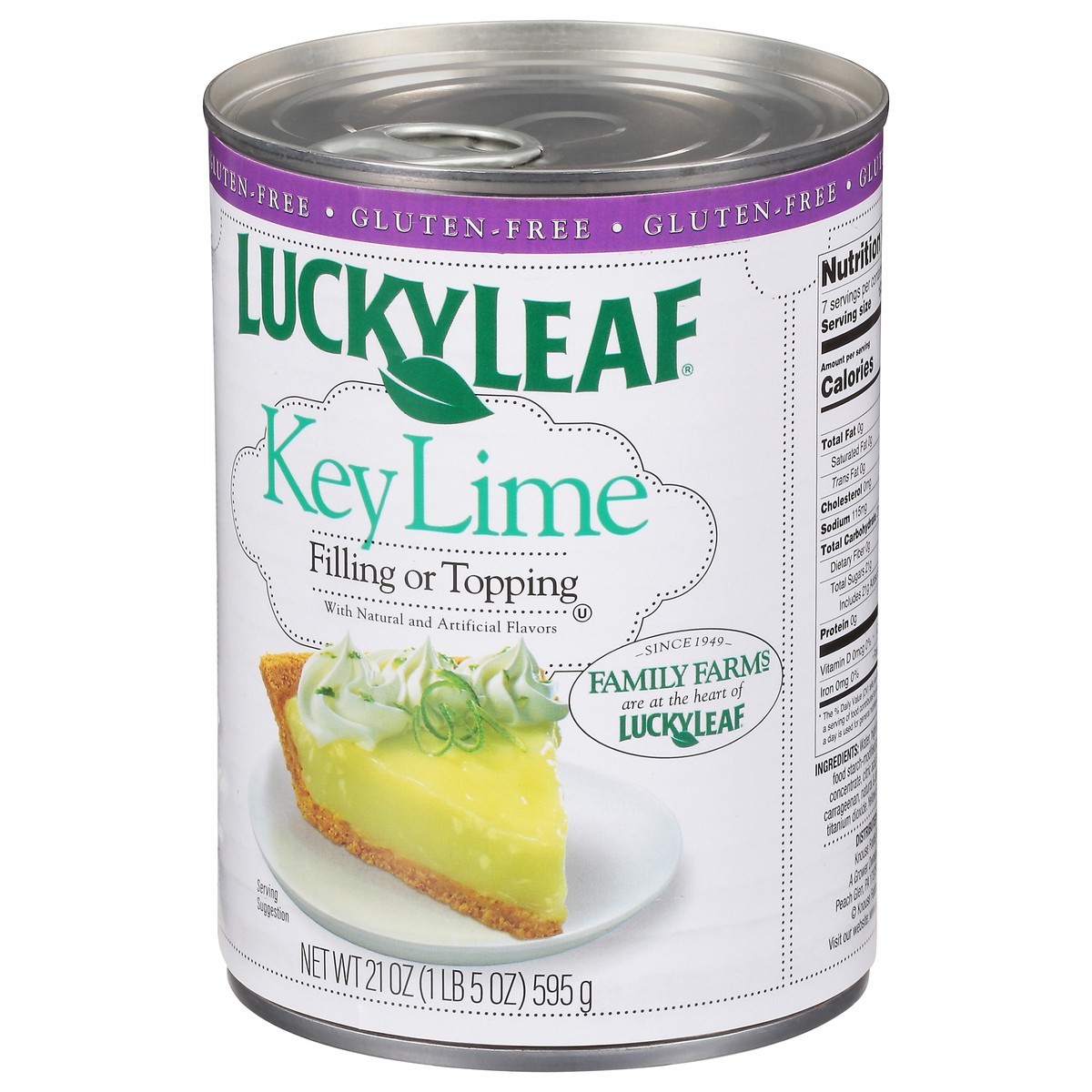 slide 5 of 9, Lucky Leaf Key Lime Pie Filling 21 oz., 21 oz