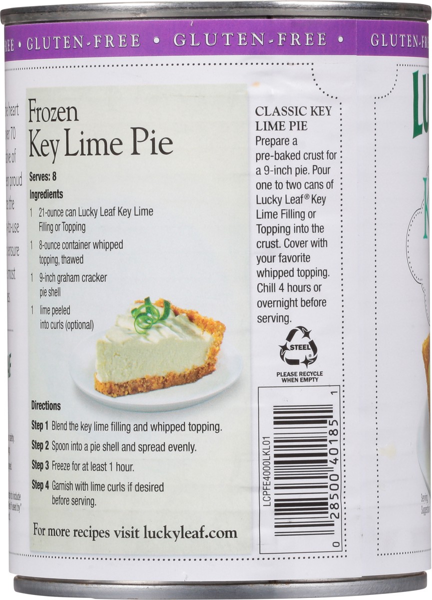 slide 4 of 9, Lucky Leaf Key Lime Pie Filling 21 oz., 21 oz