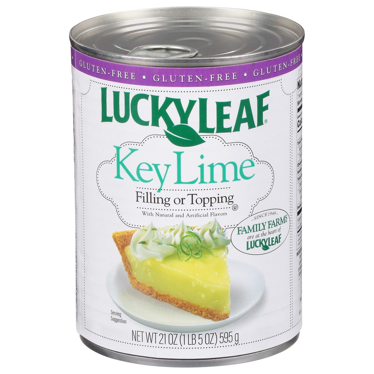 slide 1 of 9, Lucky Leaf Key Lime Pie Filling 21 oz., 21 oz