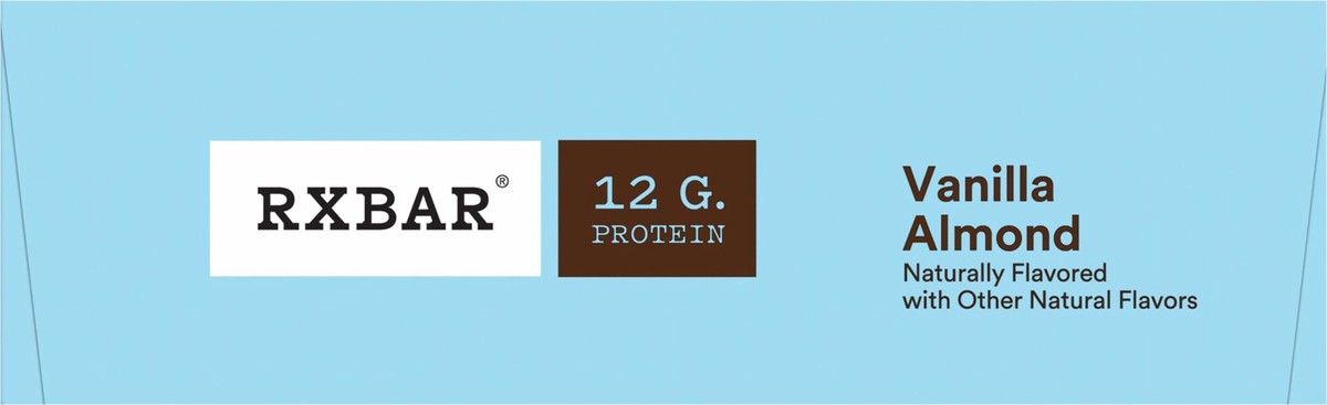 slide 4 of 13, RXBAR Protein Bars, Vanilla Almond, 22 oz, 12 Count, 22 oz