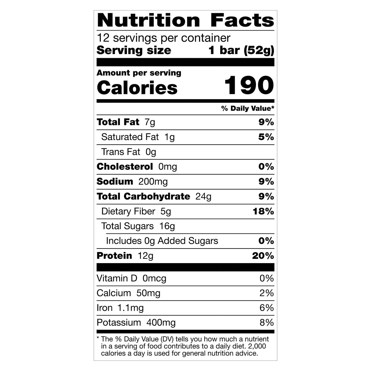 slide 8 of 13, RXBAR Protein Bars, Vanilla Almond, 22 oz, 12 Count, 22 oz