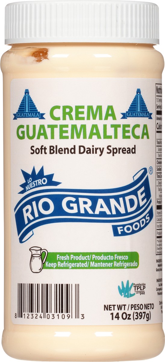 slide 13 of 14, Rio Grande Crema Guatemalteca Soft Blend Dairy Spread 14 oz, 