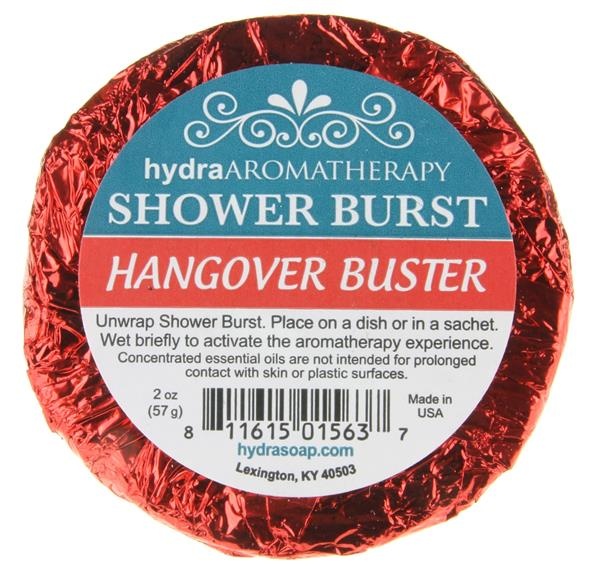 slide 1 of 1, Hydra Aromatherapy Shower Burst Hangover Buster, 2 oz