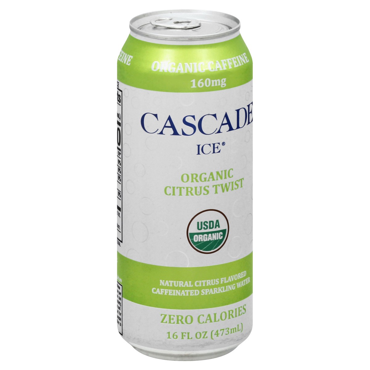 slide 3 of 9, Cascade Ice Organic Caffeinated Citrus Twist Sparkling Water - 16 oz, 16 oz