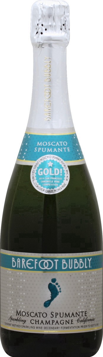 slide 13 of 18, Barefoot Bubbly Moscato Spumante, 750 ml