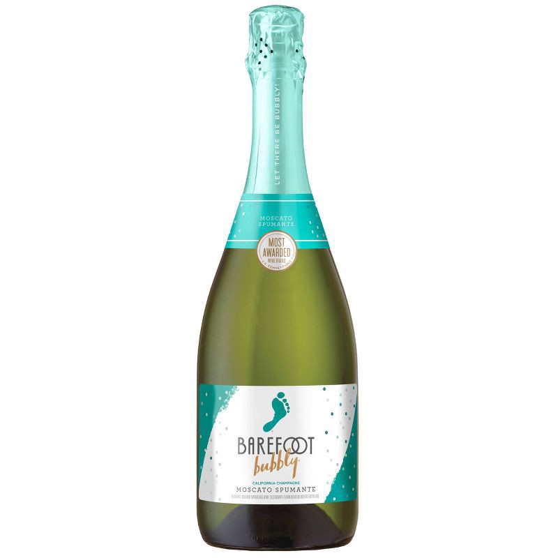 slide 1 of 18, Barefoot Champagne, 750 ml