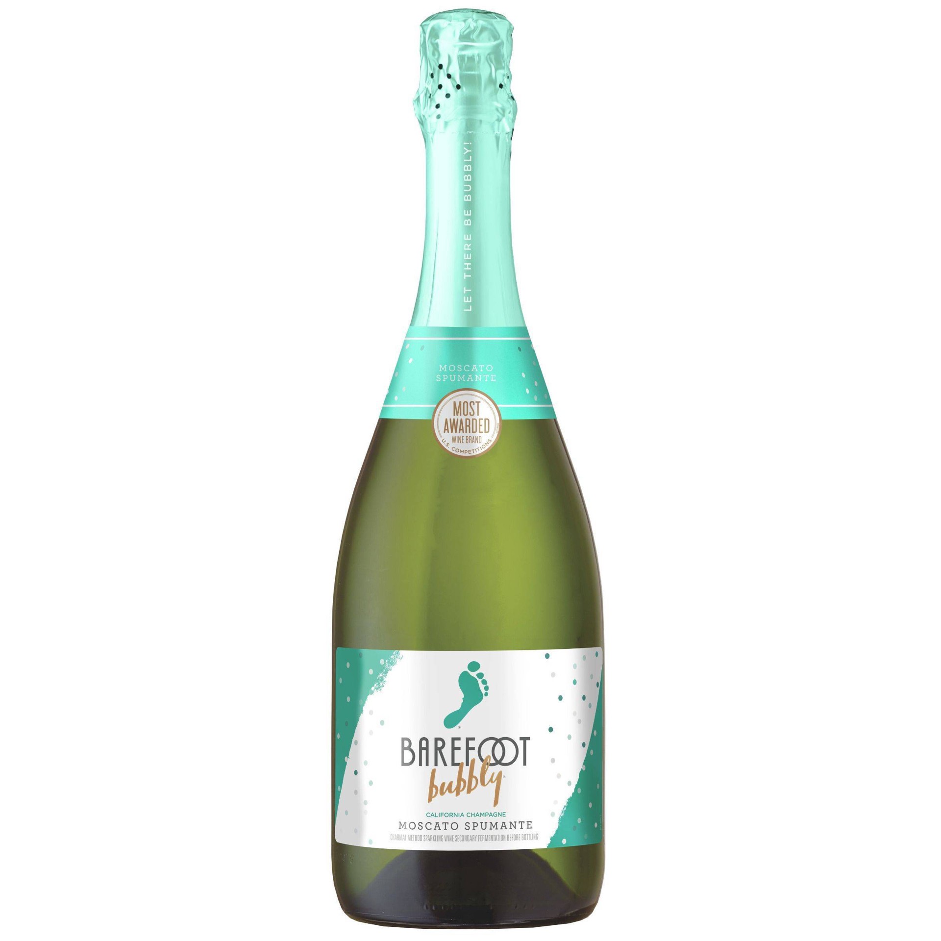 slide 1 of 18, Barefoot Bubbly Moscato Spumante, 750 ml