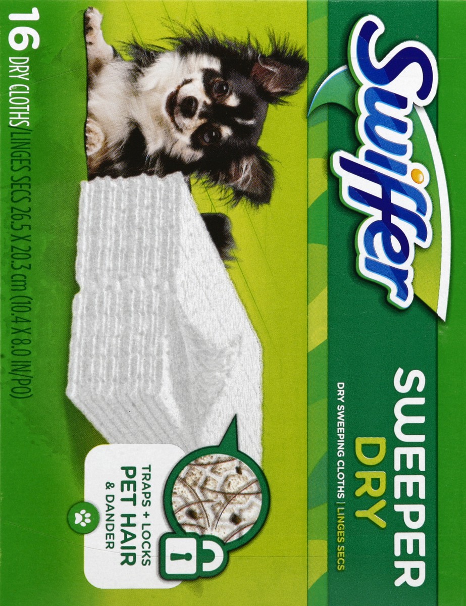 slide 4 of 5, Swiffer Sweeping Cloths 16 ea, 16 ct