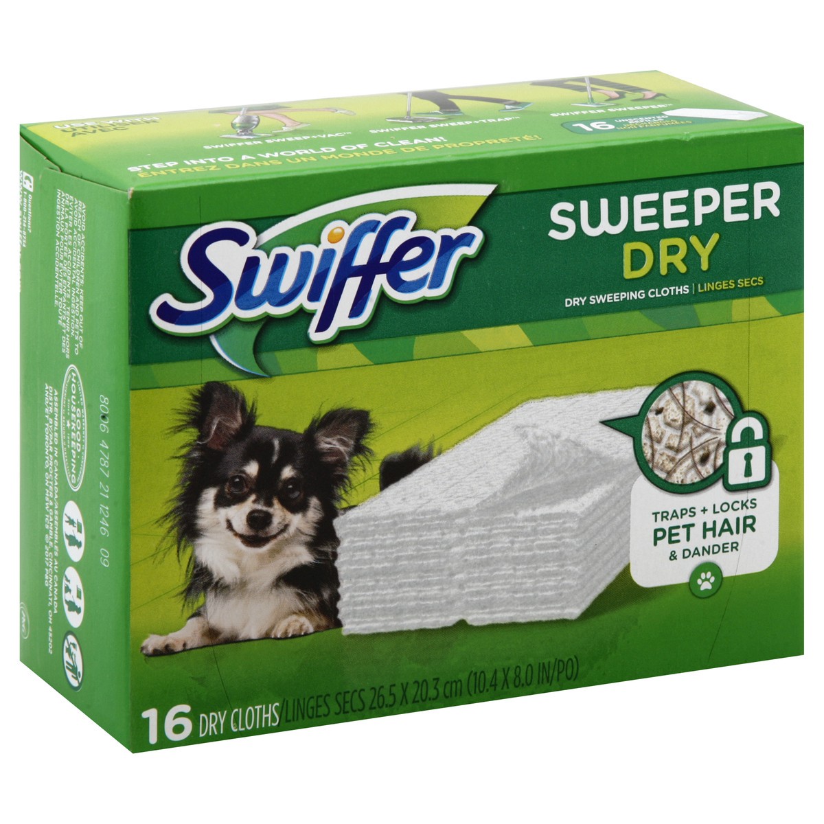 slide 2 of 5, Swiffer Sweeping Cloths 16 ea, 16 ct