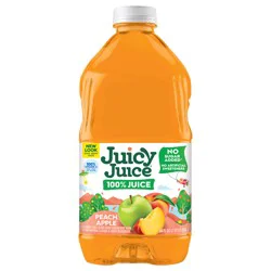 Juicy Juice 100% Juice, Peach Apple, 64 Fl Oz Bottle