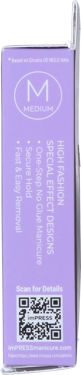 slide 6 of 9, imPRESS Best Life Premium Nails Medium 30 ea, 30 ct