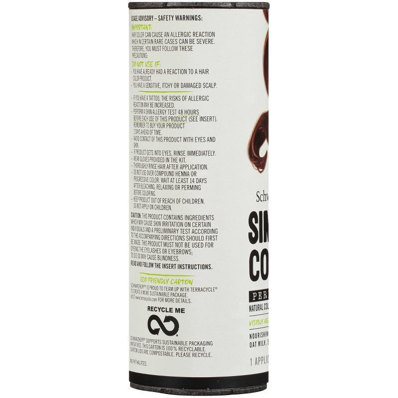 slide 4 of 5, Schwarzkopf Simply Color 4.68 Chocolate Cherry Permanent Hair, 5.7 fl oz