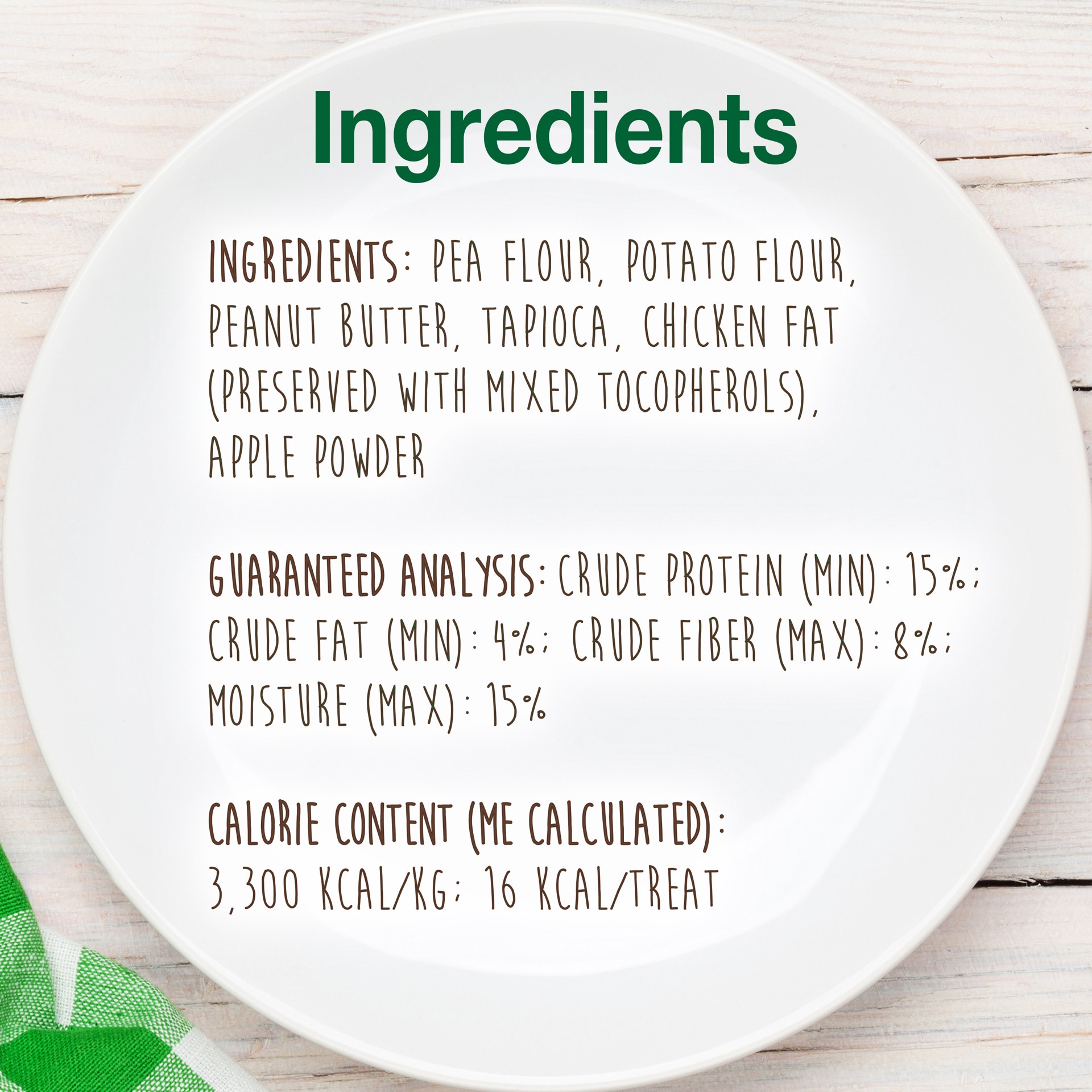 slide 3 of 10, Nylabone Healthy Edibles Biscuits Grain Free Dog Treats Peanut Butter & Apple 12 Ounce, 12 oz