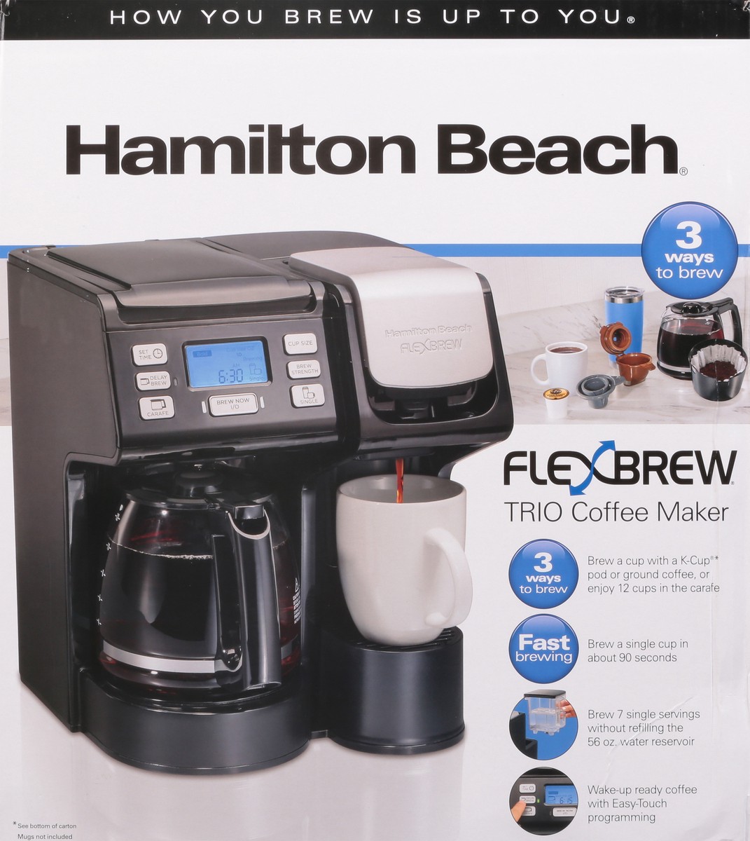 slide 6 of 9, Hamilton Beach Flexbrew Trio Coffee Maker 1 ea, 1 ct