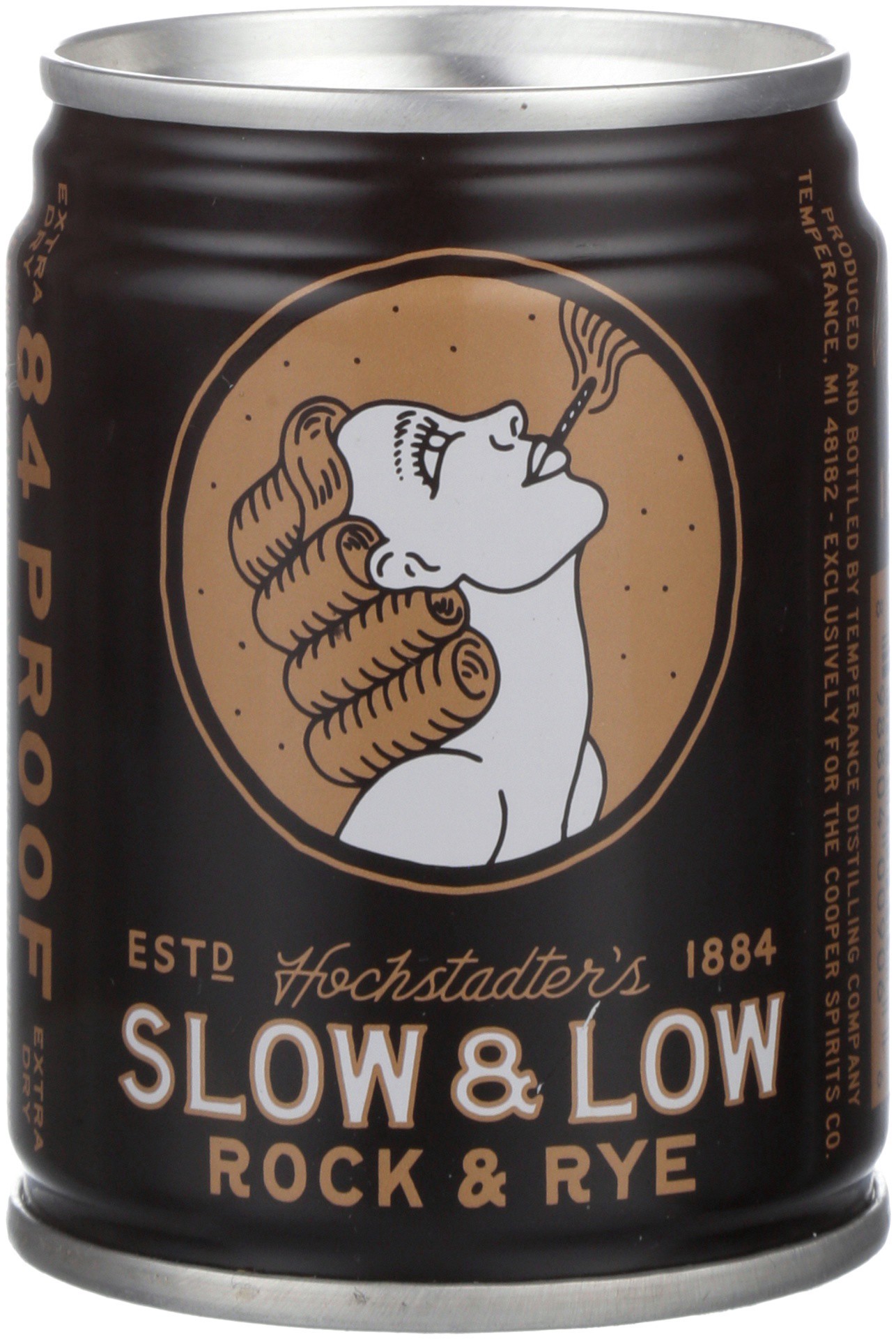 slide 1 of 1, Hochstadter's Slow & Low Rock And Rye, 4 x 100 ml