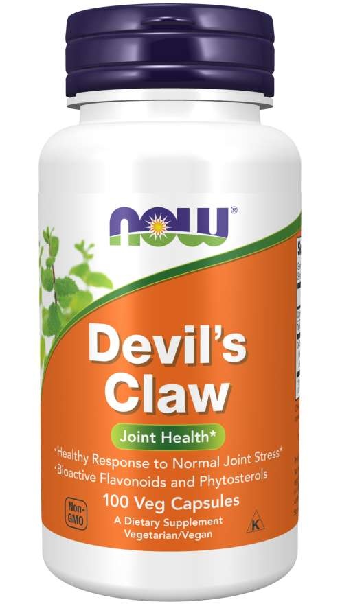 slide 1 of 1, NOW Supplements Devil's Claw Veg Capsules, 100 ct