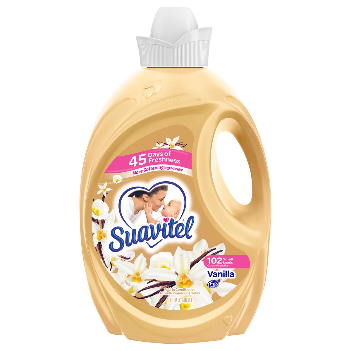 slide 6 of 6, Suavitel Vanilla Fabric Conditioner 120 oz, 120 oz