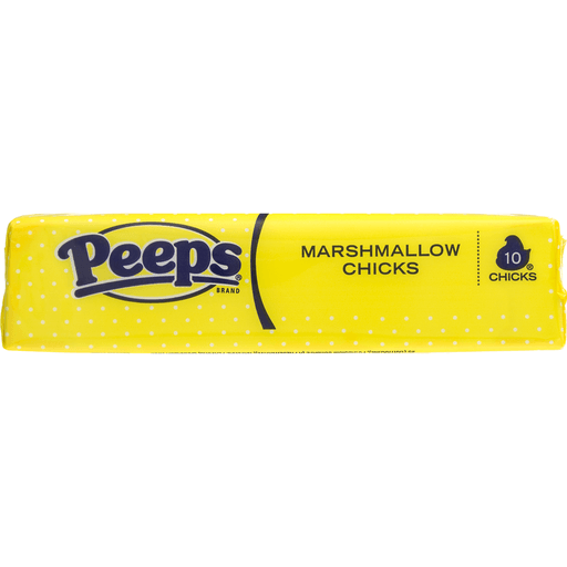 slide 18 of 18, Peeps Yellow Marshmallow Chicks, 10 ct
