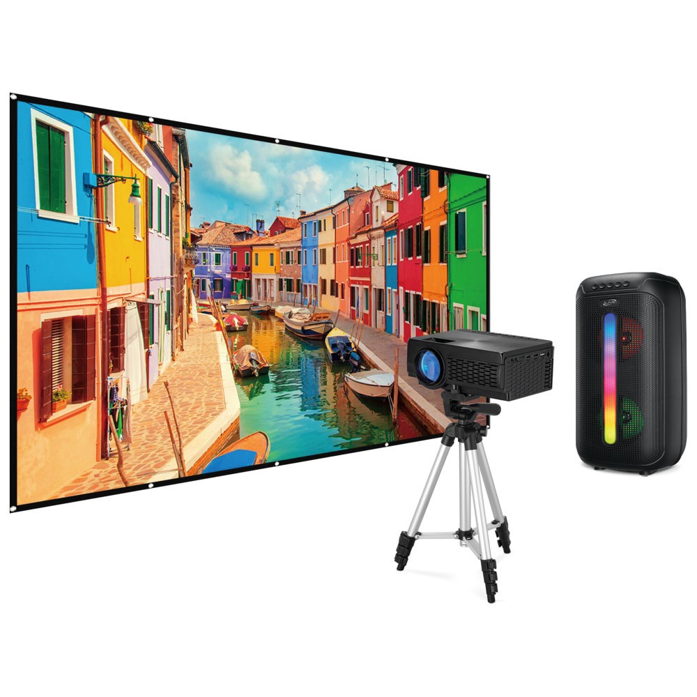 slide 1 of 1, Ilive Cinema Pop-Up Movie Theater Kit, 1 ct