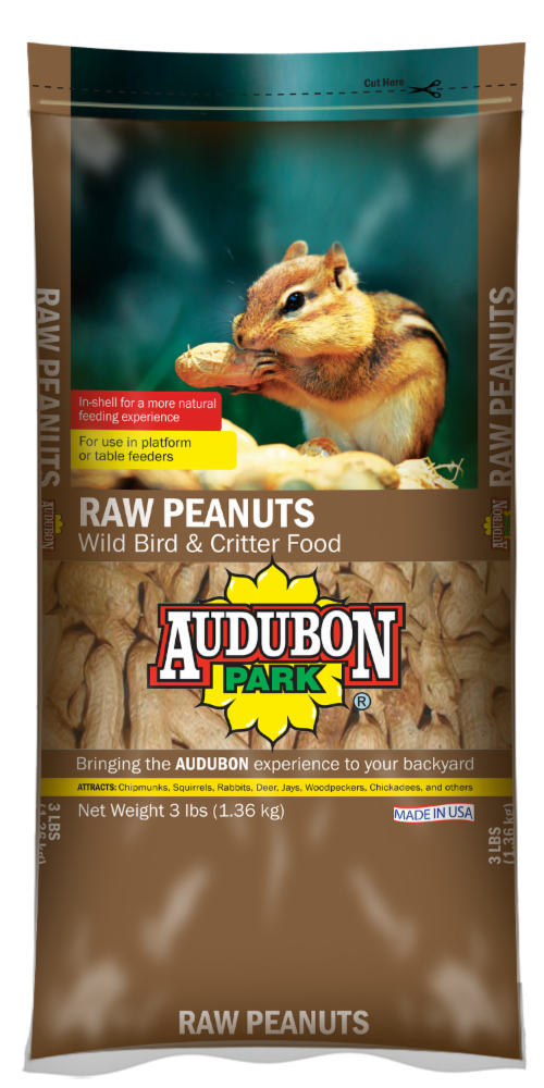 slide 1 of 1, Audubon Park Raw Peanuts, 3 lb