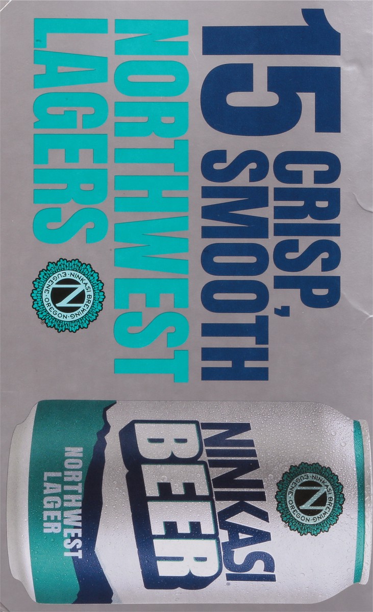 slide 4 of 10, Ninkasi Premium Lager Gold Beer 15-Pack 15 - 12 fl oz Cans, 15 ct