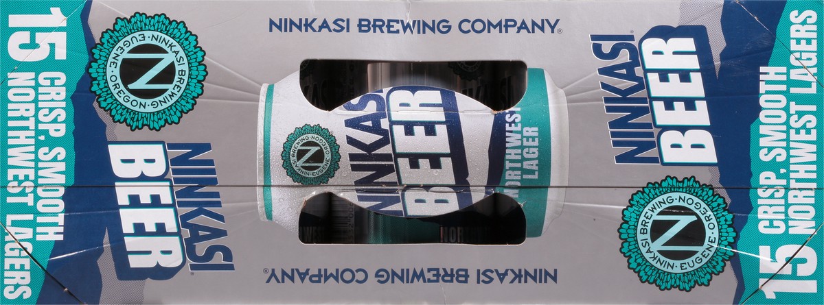 slide 7 of 10, Ninkasi Premium Lager Gold Beer 15-Pack 15 - 12 fl oz Cans, 15 ct