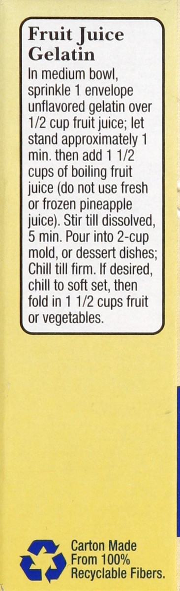 slide 4 of 4, Kroger Unflavored Gelatin Mix, 1 oz