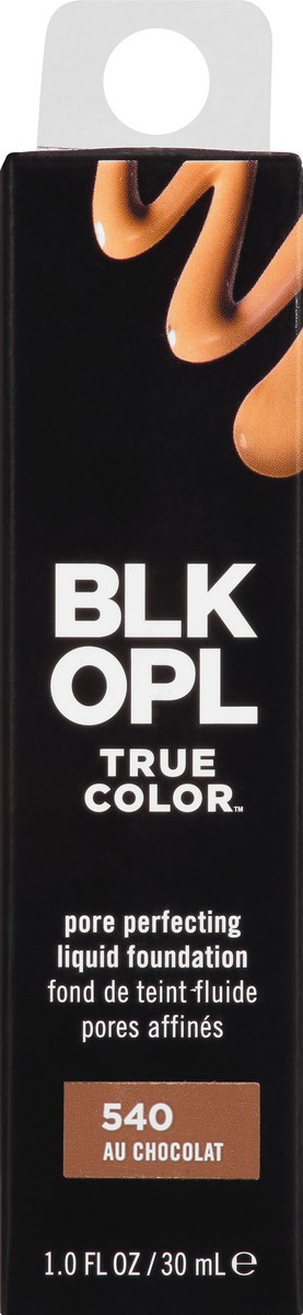 slide 1 of 12, BLK/OPL True Color Au Chocolat 540 Pore Perfecting Liquid Foundation 1 oz, 1 ct