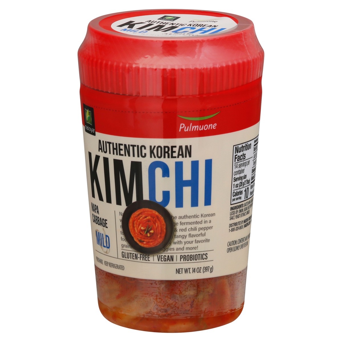 slide 3 of 12, Nasoya Mild Napa Cabbage Kimchi 14 oz, 14 oz