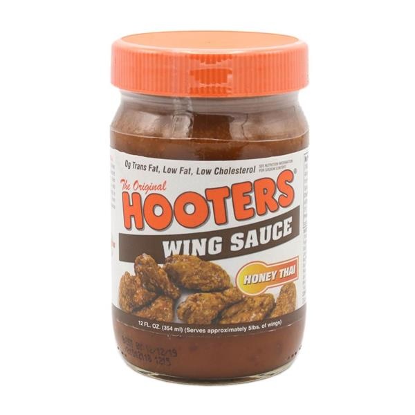 slide 1 of 1, Hooter's Wing Sauce Honey Thai, 12 oz