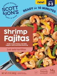 Scott & Jon's Shrimp Fajita 10-Minute Meal