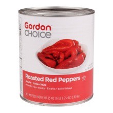 slide 1 of 1, GFS Roasted Red Peppers, 104 oz