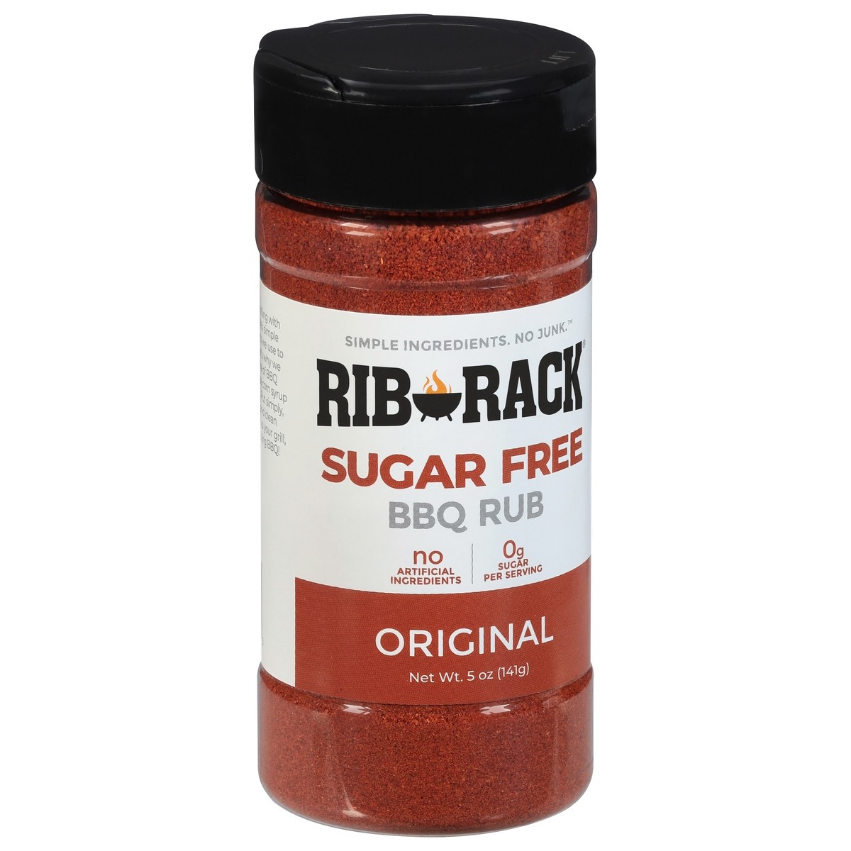 slide 2 of 9, Rib Rack Sugar Free Original BBQ Rub 5 oz, 5 oz