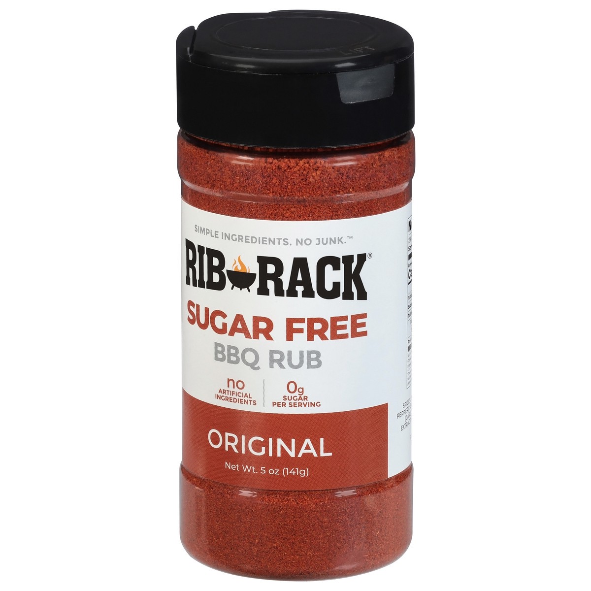 slide 8 of 9, Rib Rack Sugar Free Original BBQ Rub 5 oz, 5 oz