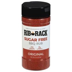 Rib Rack Sugar Free Original BBQ Rub 5 oz