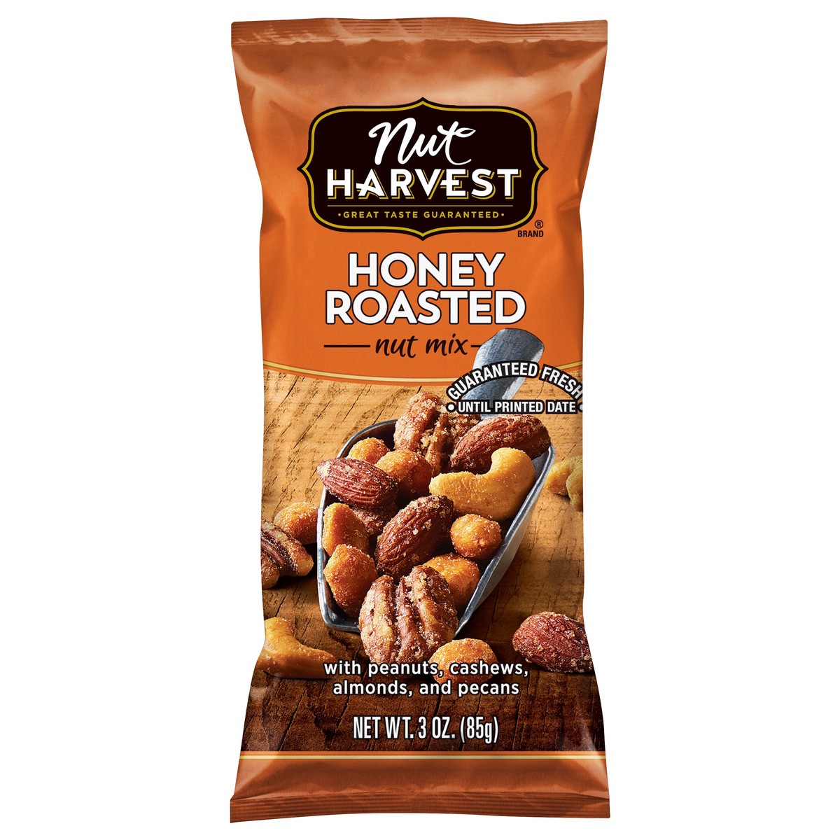 slide 5 of 9, Nut Harvest Honey Roasted Nut Mix 3 oz, 3 oz