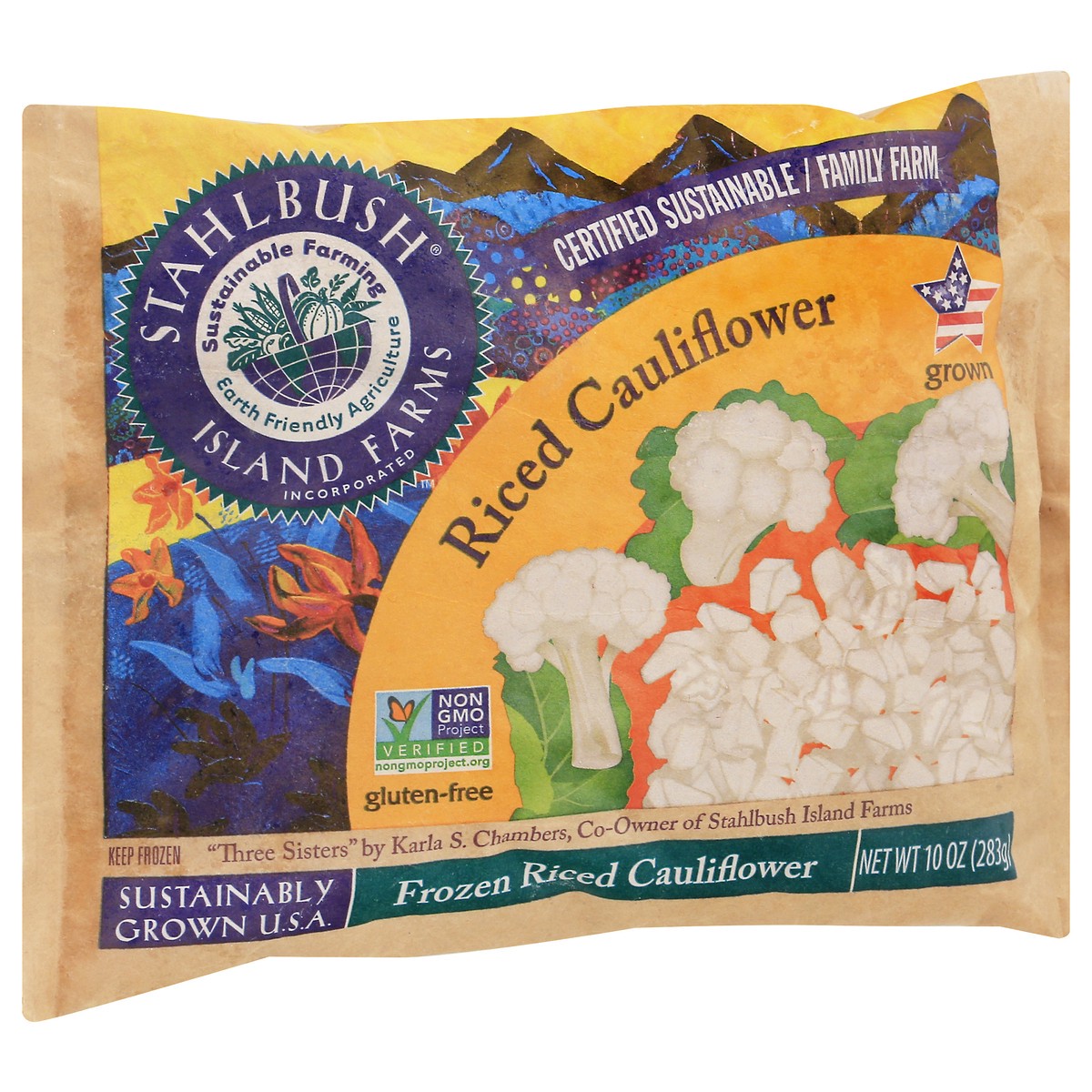 slide 12 of 12, Stahlbush Island Farms Riced Frozen Cauliflower 10 oz, 10 oz