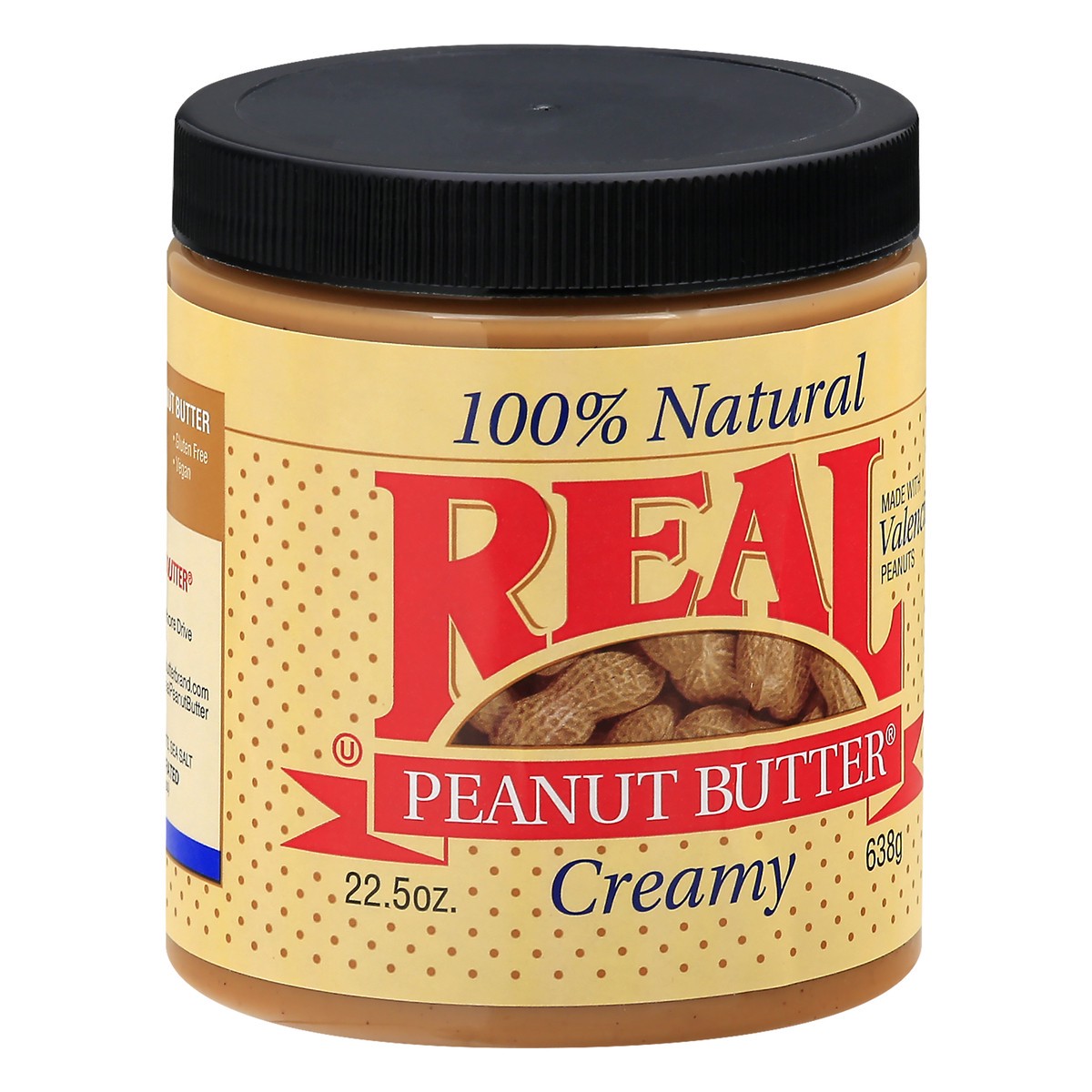 slide 13 of 13, Real Peanut Butter Creamy 100% Natural Peanut Butter 22.5 ea, 22.50 ct
