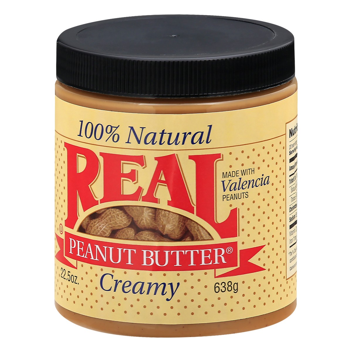 slide 9 of 13, Real Peanut Butter Creamy 100% Natural Peanut Butter 22.5 ea, 22.50 ct