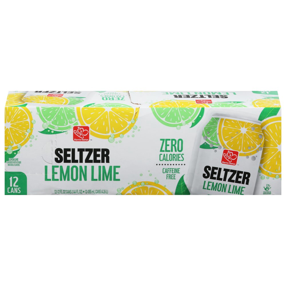 slide 1 of 1, Ht Lemon Lime Seltzer, 1 ct