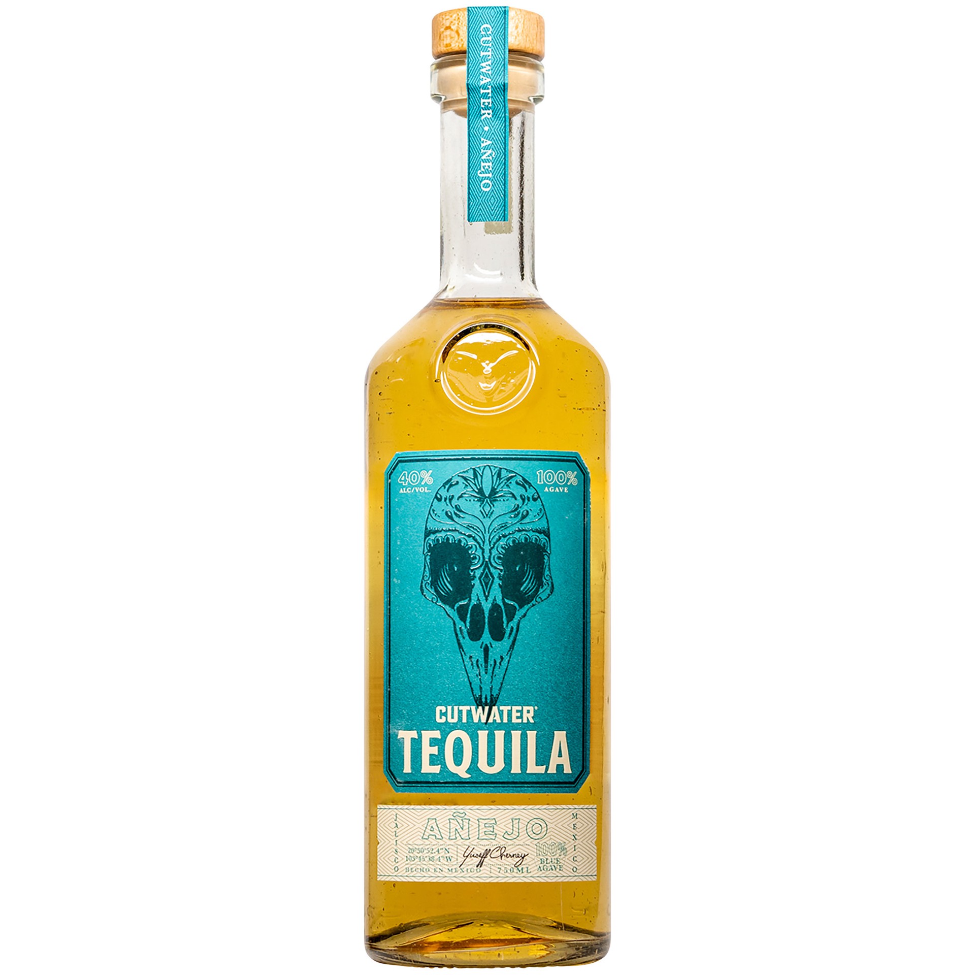 slide 1 of 1, Cutwater Spirits Spirits Tequila Anejo, 750 ml