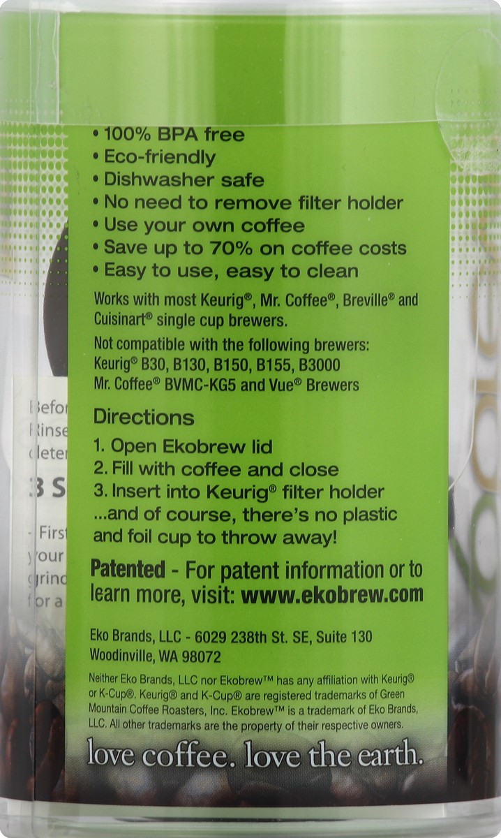 slide 2 of 3, Ekobrew Eko Reusable Coffee Filter, 1 ct