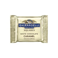 Ghirardelli White Chocolate Caramel Squares