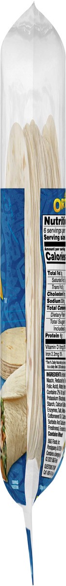 slide 7 of 7, Ortega Flour Tortillas 14 oz, 14 oz